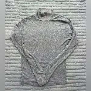 Brandy Melville Gray Turtleneck Top